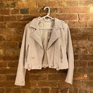 Blank NYC Suede Moto Jacket